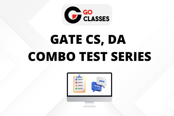 GATE CS, DA Combo Test Series & Quizzes cover